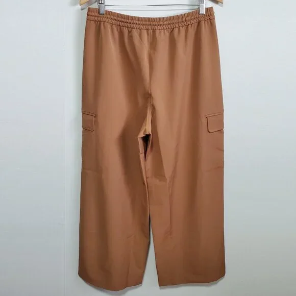 Athleta Tan Wide Leg Cargo Pants - Picture 10 of 16